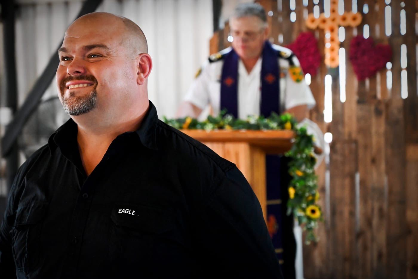 Wedding ceremony by Dr. Gerrit Rademeyer in Soekmekaar