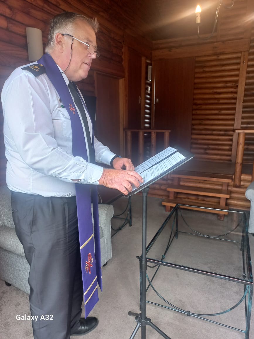 Wedding ceremony by Dr. Gerrit Rademeyer in Soekmekaar