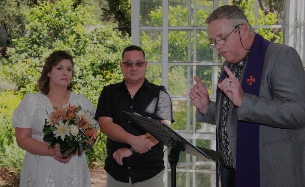 Wedding ceremony by Dr. Gerrit Rademeyer in Soekmekaar