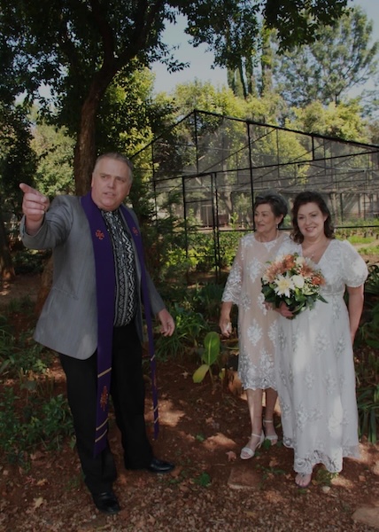 Wedding ceremony by Dr. Gerrit Rademeyer in Soekmekaar